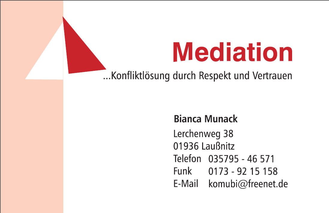 Mediation Bianca Munack